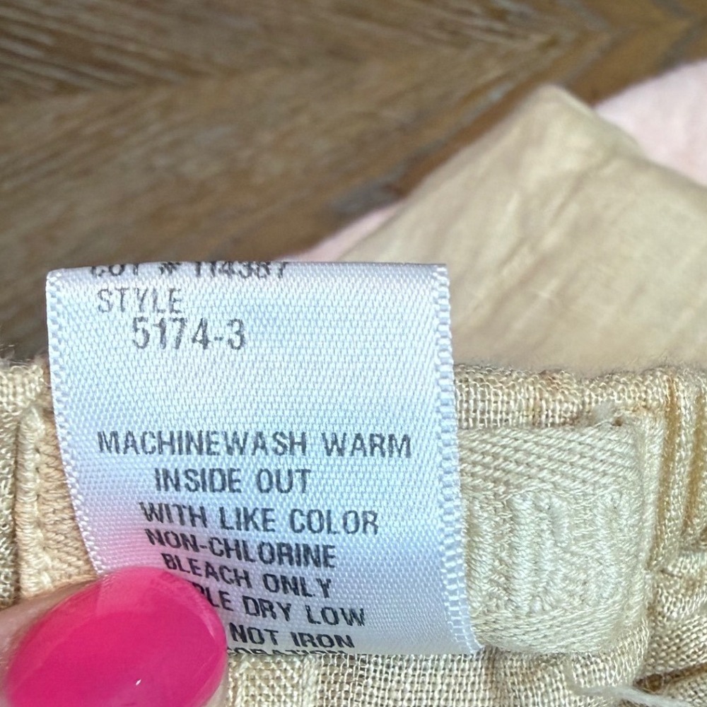 CP Shades Lily Linen Maxi Skirt Tan Size Large - Picture 9 of 9